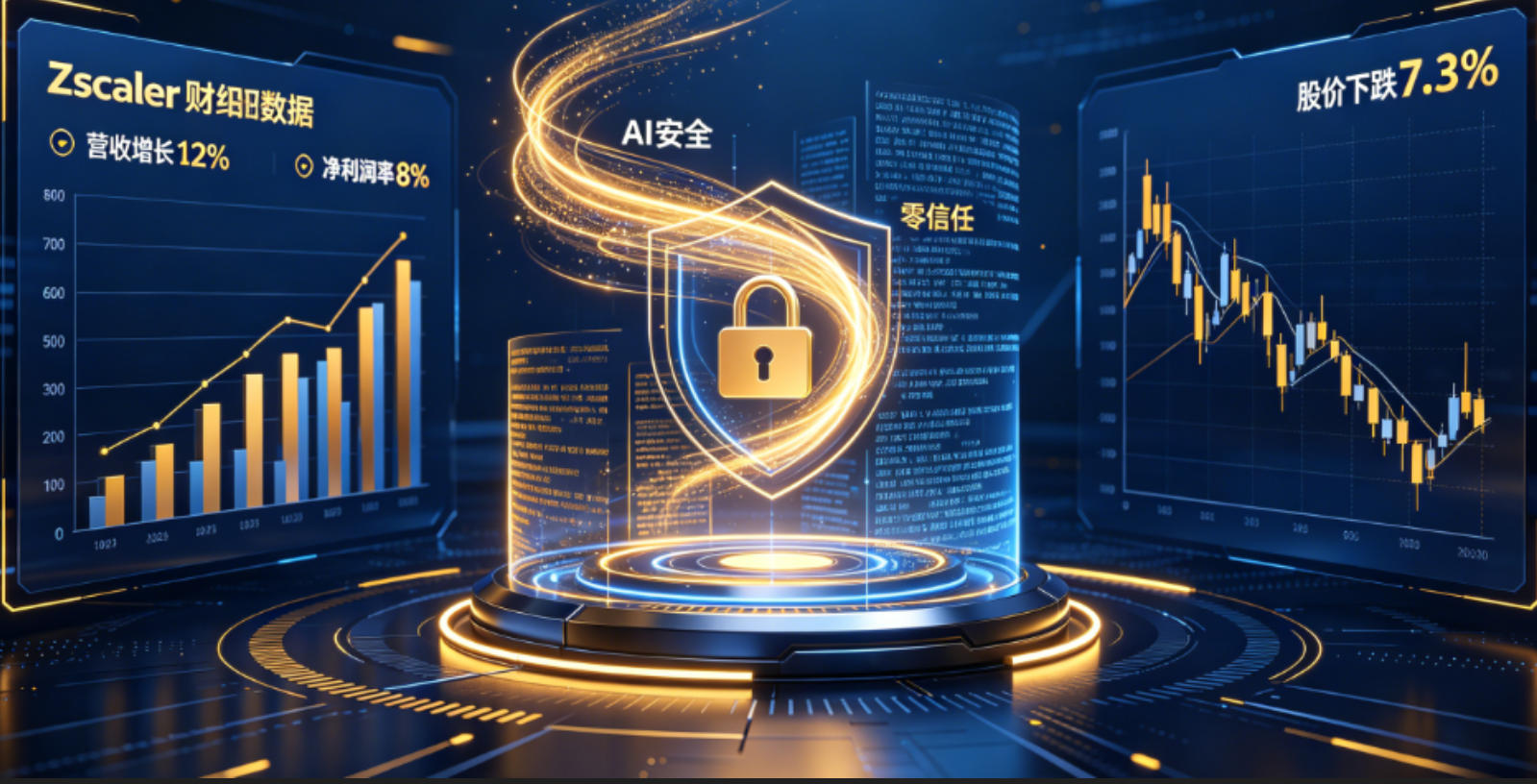 Zscaler财报强却暴跌，AI安全真爆点来了，零信任会成为下一只翻倍黑马吗？